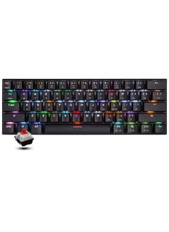 Motospeed CK62 RGB Dual Mode (Wired/Bluetooth) Mechanical Keyboard Red Switch