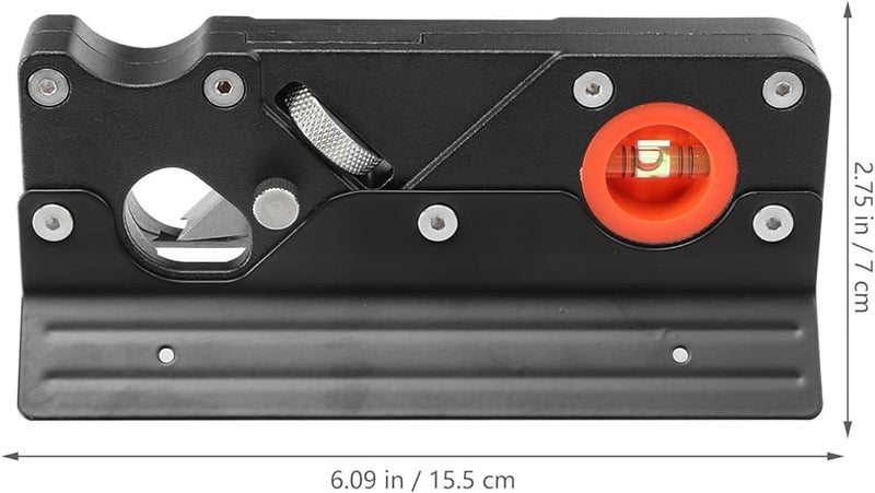 Kisangel Wood Chamfer Plane Hand Planer with Sharp Blade for Precise Edge Trimming Smooth Woodworking DIY Projects - Image 2