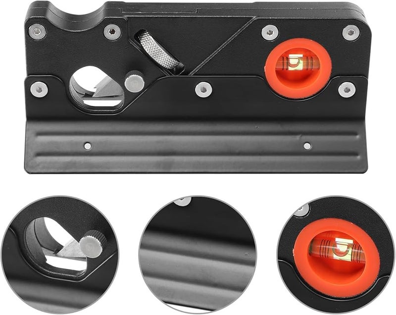 Kisangel Wood Chamfer Plane Hand Planer with Sharp Blade for Precise Edge Trimming Smooth Woodworking DIY Projects - Image 3