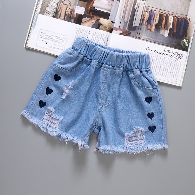 Children'S Wear Denim Shorts Manufacturers Korean Version Of Girls Shorts Summer Shorts Thin Girls Pants New - Image 5