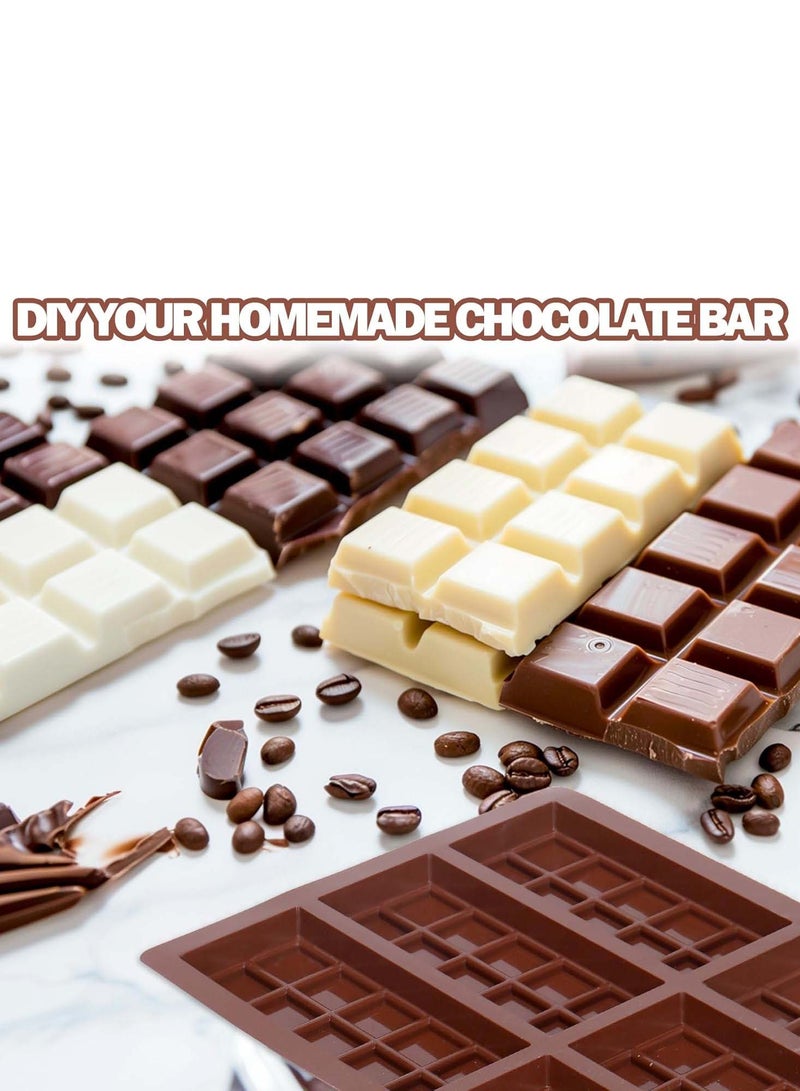 1pcs Chocolate Bar Mold - Non-Stick Chocolate Molds, Food Grade Silicone Deep Mold for Dubai Pistachio, Candy, Snacks - Image 5