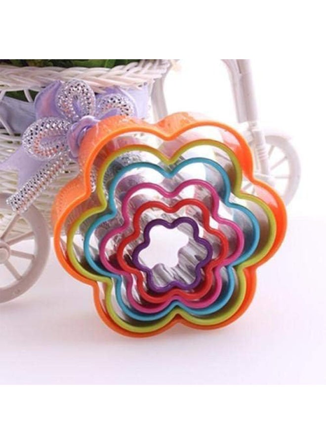 5PCS Flower Shape Cookie Cutter - Image 2