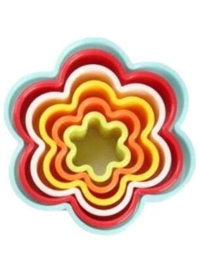 5PCS Flower Shape Cookie Cutter - Image 1