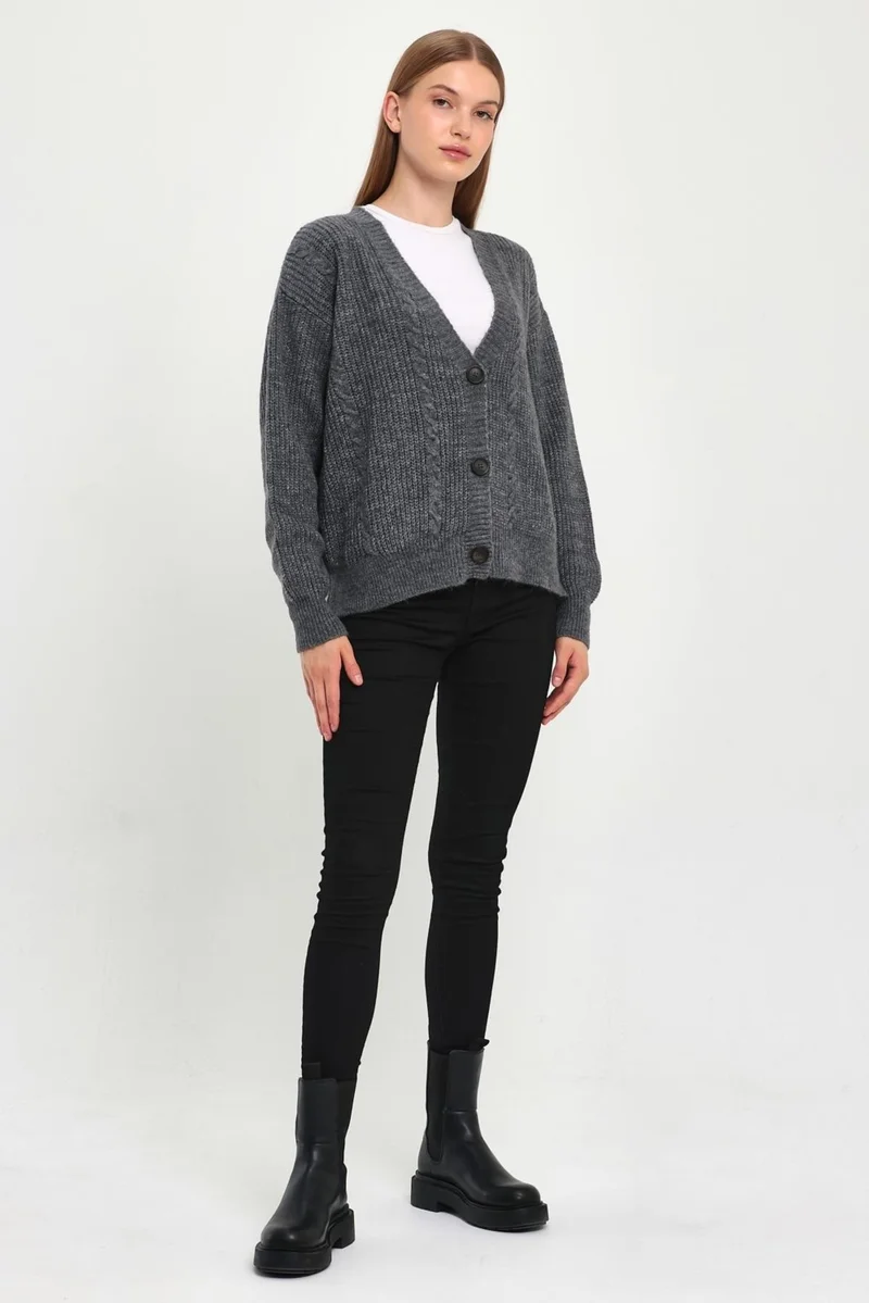Alexander Gardi Buttoned Knitted Sweater Cardigan (B23-5801)