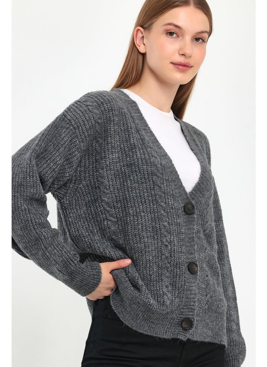 Alexander Gardi Buttoned Knitted Sweater Cardigan (B23-5801)  - Image 1