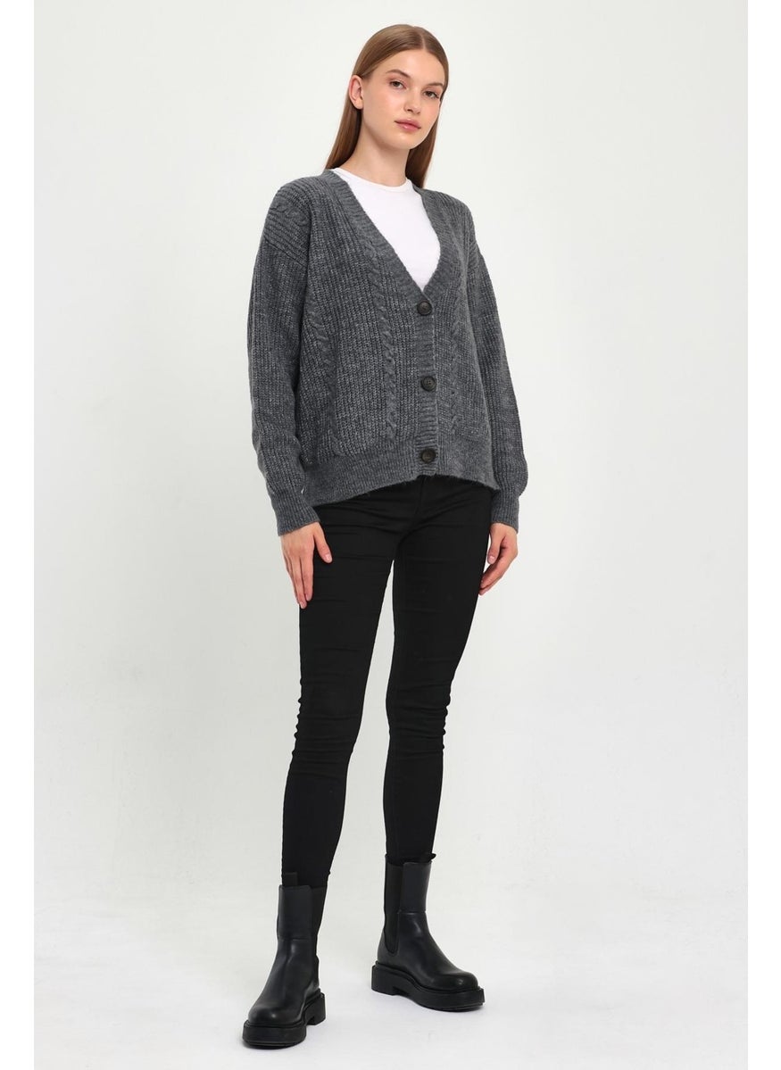 Alexander Gardi Buttoned Knitted Sweater Cardigan (B23-5801)  - Image 4