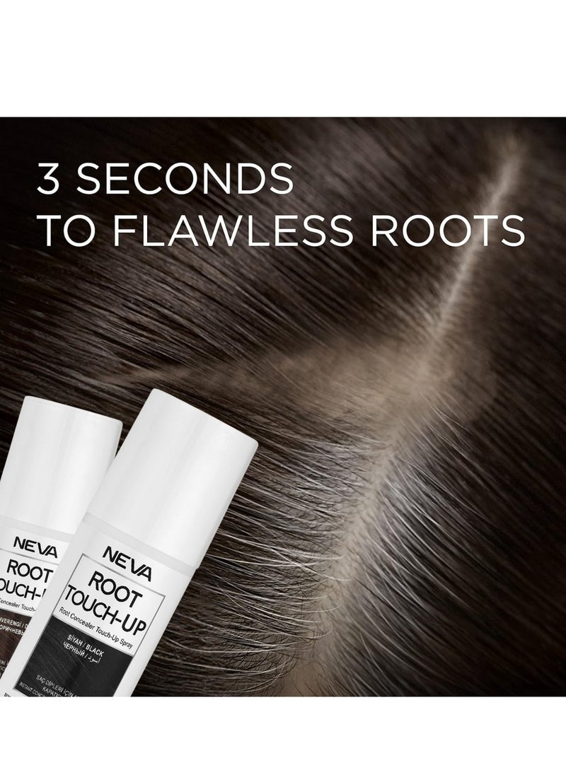 NEVA ROOT TOUCH-UP Instant Concealer Spray - 75 ml (Black)