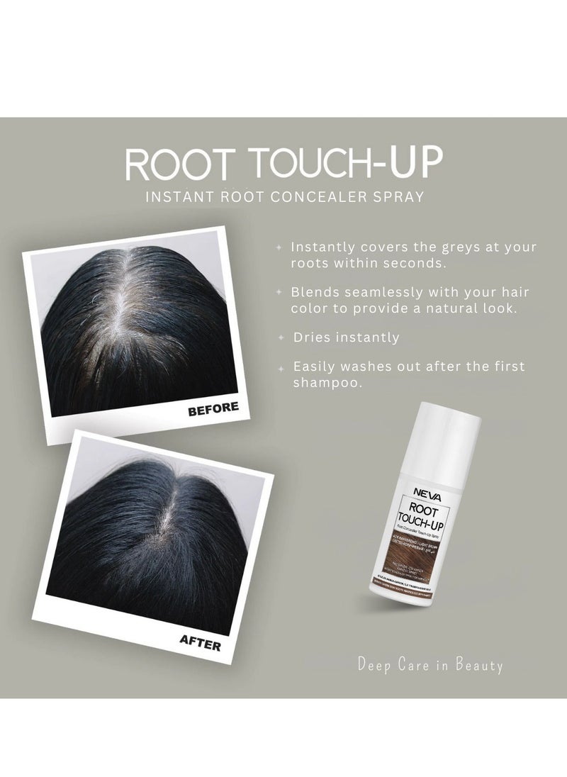 NEVA ROOT TOUCH-UP Instant Concealer Spray - 75 ml (Black)