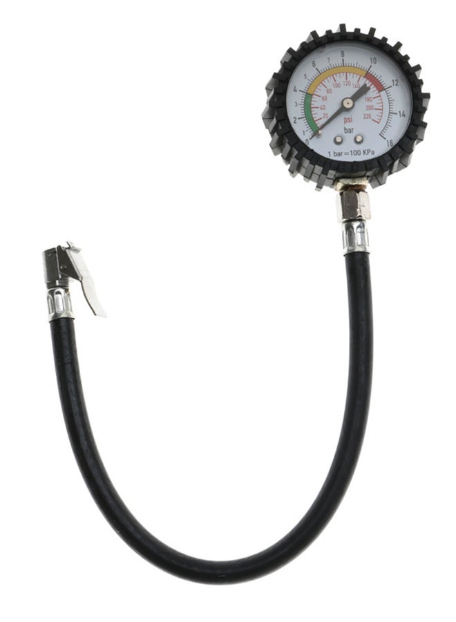 JSA The JSA Tire Pressure Gauge is an essential tool for every driver who values vehicle safety; it provides quick and accurate tire pressure readings, helping you save fuel, extend tire life, and ensure safer driving on the road. - Image 1