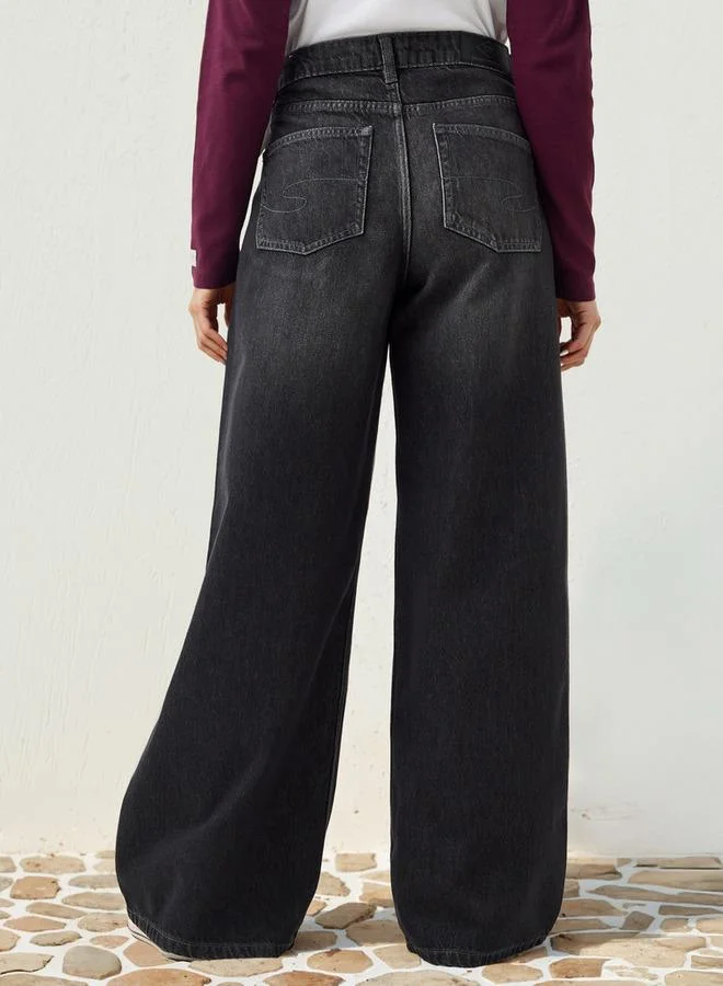 Lee Cooper Lee Cooper Wide Leg Jeans