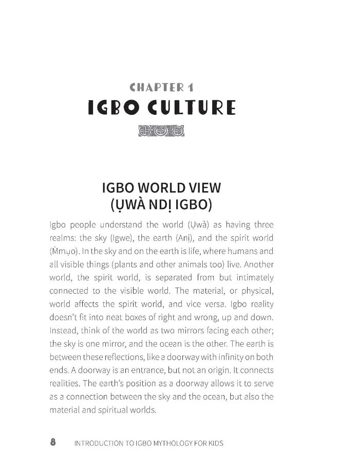null - Introduction To Igbo Mythology For Kids: A Fun Collection of Heroes, Creatures, Gods, and Goddesses in West African Tradition - Image 1