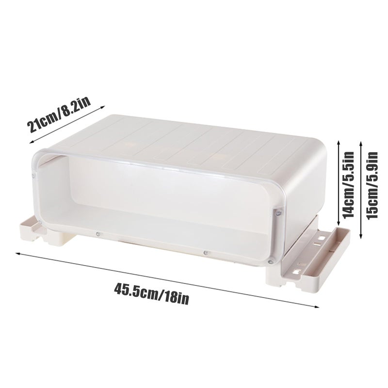 WMM Monitor Stand Riser Small, Computer Monitor Stand with Drawer and Display Minifigures, Computer Desktop Stand with Lights, Removable Elevated Structure, Compatible with Computers, Desktops, and Laptops - Image 3
