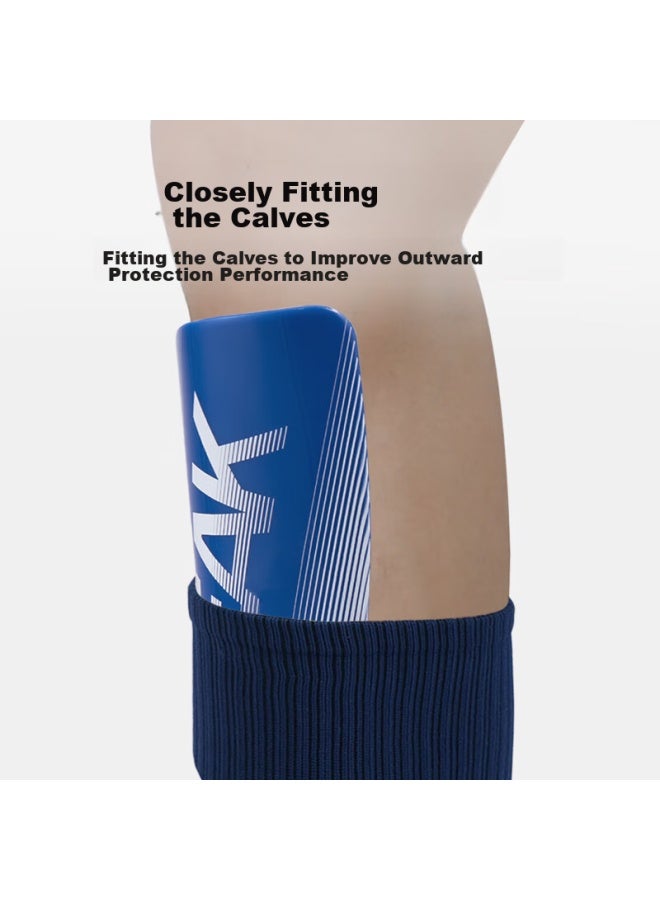 PEAK Soccer Shin Guards With Socks, Professional Adult And Children'S Football Training And Match Equipment, Insert-Type White S Size - Image 4