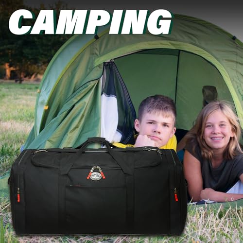 Gilbins Camp 1800 Denier Heavy Duty Soft Trunk With Shoulder Strap - Image 5