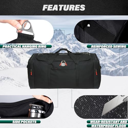 Gilbins Camp 1800 Denier Heavy Duty Soft Trunk With Shoulder Strap - Image 3