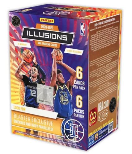 PANINI AMERICA 2020-21 Panini Basketball Illusions Blaster NBA Factory Sealed - Image 1