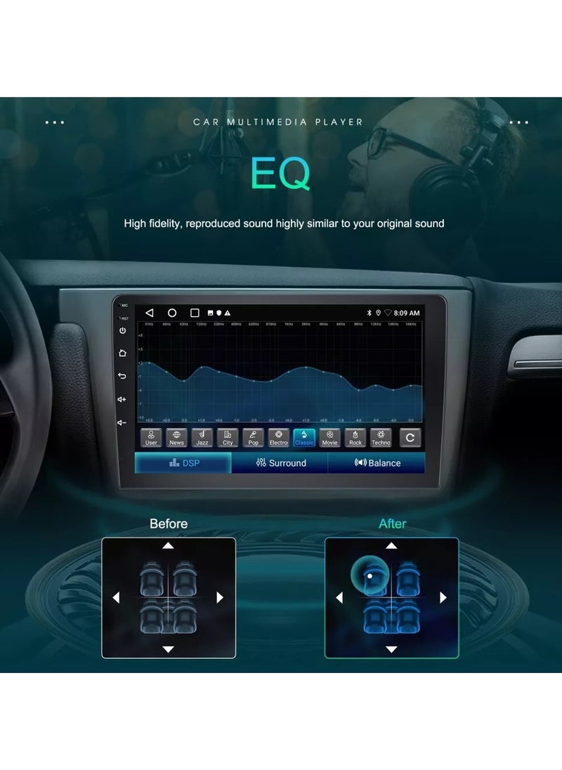 Generic - Advanced Android Radio for Toyota Fortuner 2016-2022 – 2Year Warranty, 4GB RAM, 32GB Storage, Apple CarPlay & Android Auto, Free Night Vision Camera & Navigation - Image 1