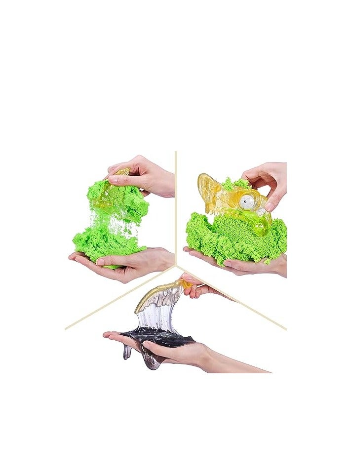 Smashers Dino Island Giant Skull (T-Rex) by ZURU with Over 30 Surprises, Mini Eggs and Figurines, Prehistoric Discovery Toy, Dinosaur Toys, Slime, Sand and More Age 5+ - Image 4