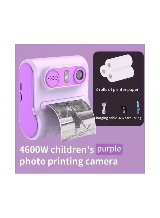 بروماس كاميرا طباعة الصور LK-001، بنفسجي - Image 3