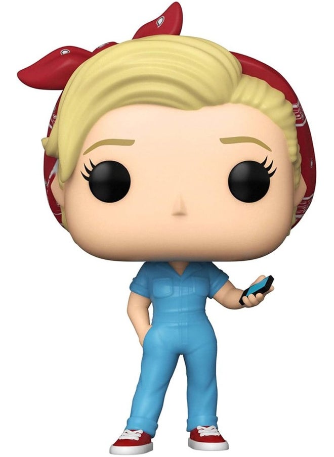 Funko Parks and Recreation Leslie the Riveter Pop! Vinyl Figure  - Image 2