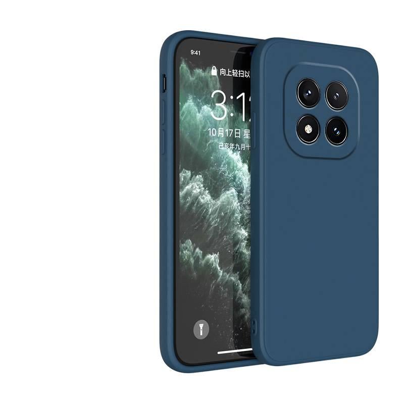 Silicone Cover Protective , , Matte Finish , Navy Blue , for Redmi Note 15 for Family Use - Image 1