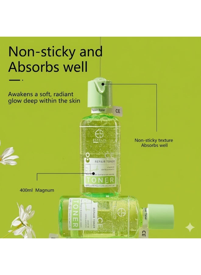 ESTELIN Vitamin B5 And Centella Asiatica Repair Toner 400 ML - Image 2