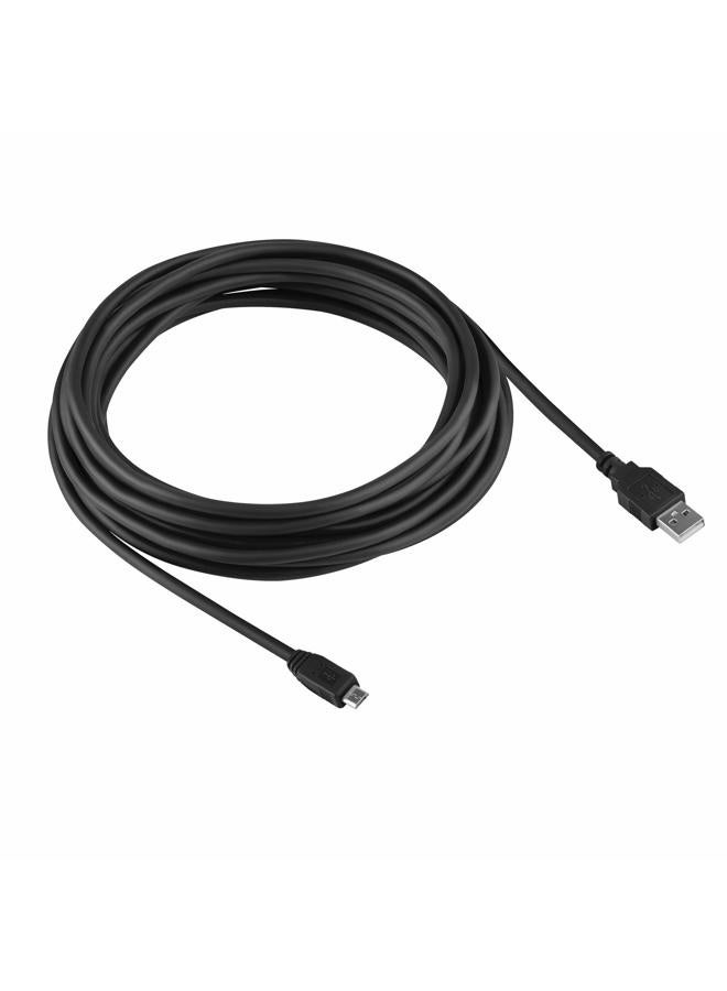 Vebner كابل ميكرو USB بطول 20 قدم - USB-A إلى Micro-B - كابل ميكرو USB طويل إضافي بطول 20 قدم - Image 3