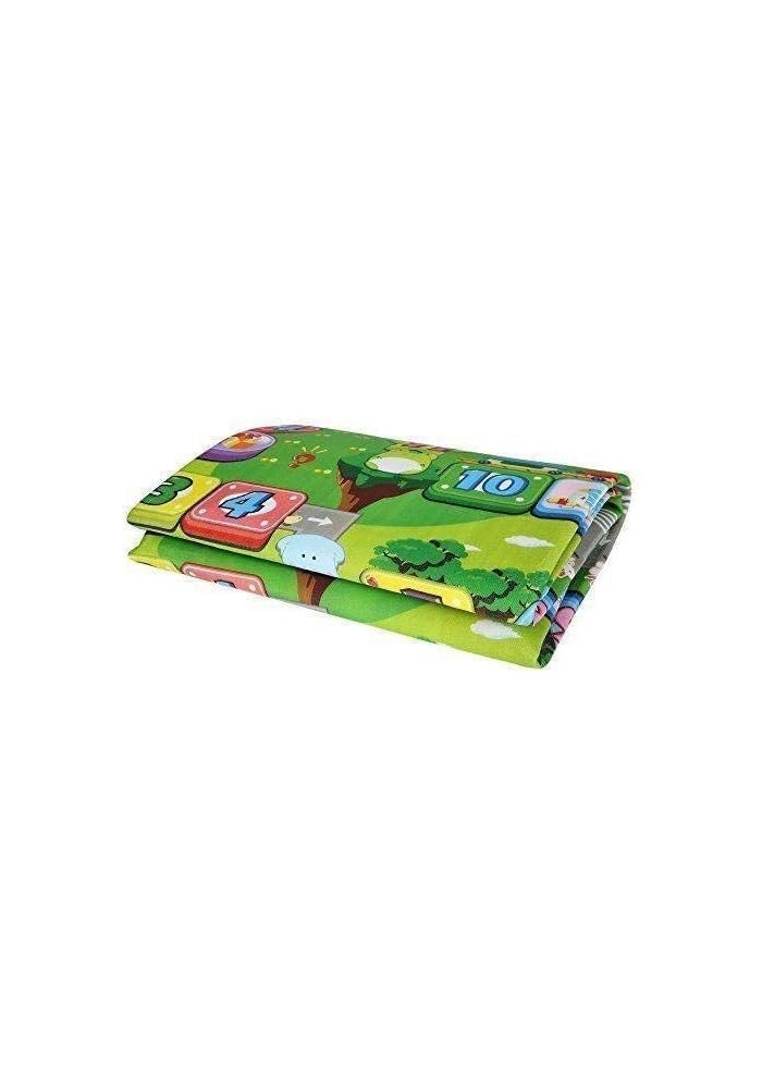 Delopik Kid's Floor Activity Happy Farm Rug Crawling Carpet - Waterproof Non-Slip Reversible Playmat (120 x 180 cm) - Image 3