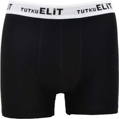 Tutku Elit ELT1252 Elit Modal Elastane Sports Boxer 3 Pieces Black