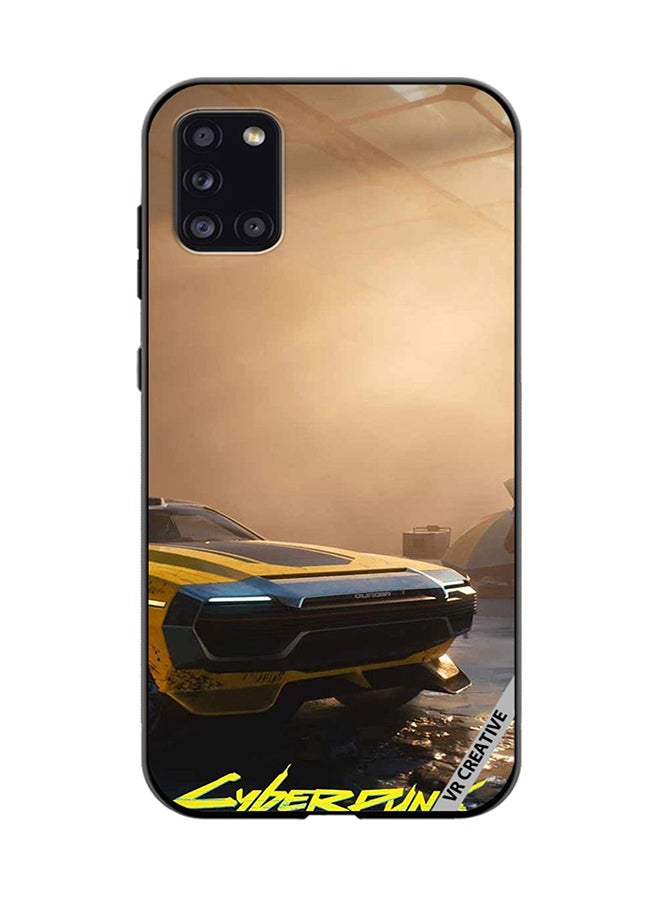 VR CREATIVE Protective Case Cover For Samsung Galaxy A31 Cyberpunk Design Multicolour - Image 1