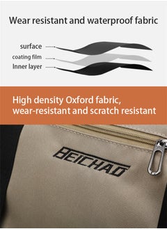 BEICHAO Men's and women's travel bags, large capacity boarding luggage bags, sports travel bags with dry wet separation, large capacity fitness bags  - Image 3