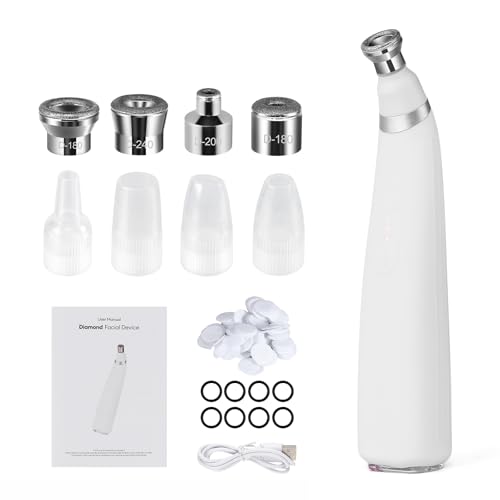 IeBilif Diamond Microdermabrasion Machine, 3 Modes Diamond Microdermabrasion Dermabrasion Machine for Blackhead Removal, Professional Portable Home Travel Microdermabrasion Device - Image 1