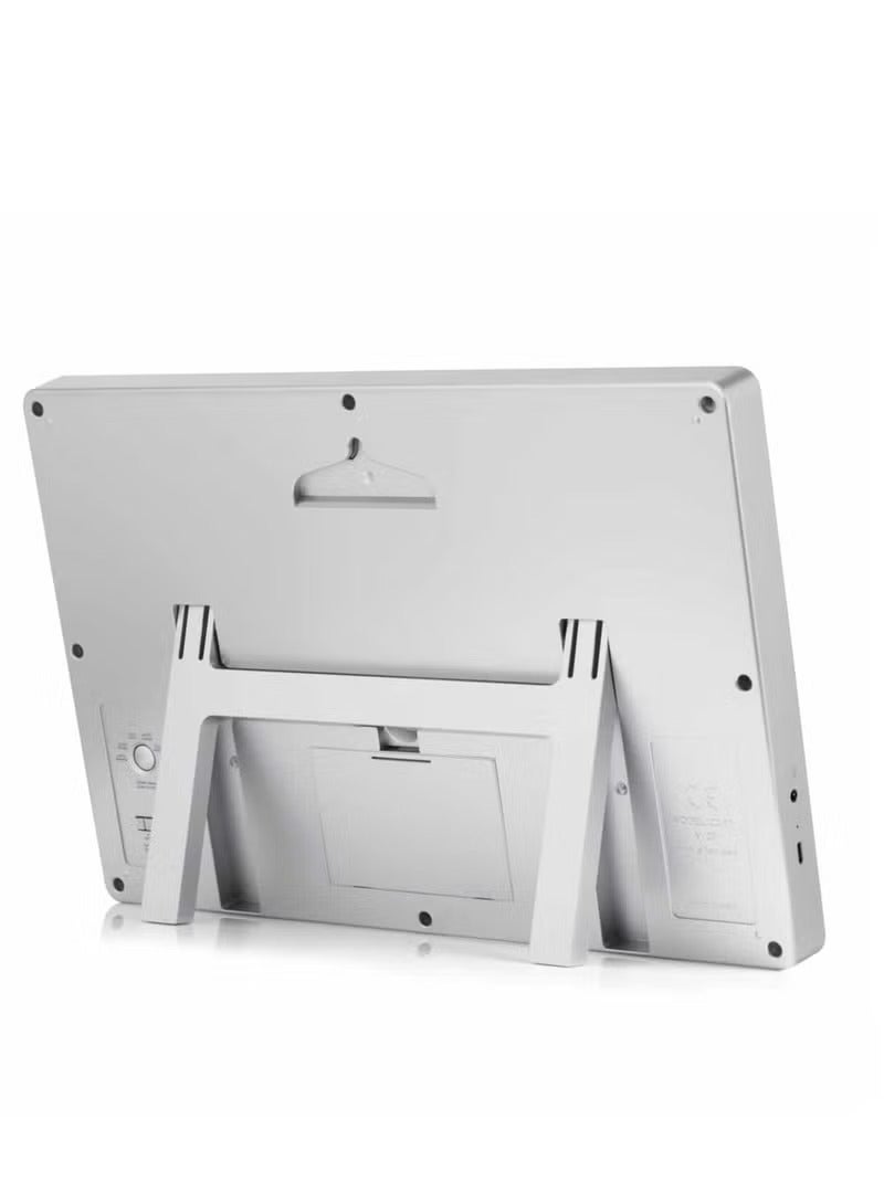 ACLIX ALFAJR Digital Azan Table Clock - Muslim Prayer Azan Clock | CJ-17 Prayer Alarm Table Clock with Worldwide Prayer Times and Multiple Azan Sounds by LUKADAH (CJ-17) - Image 2