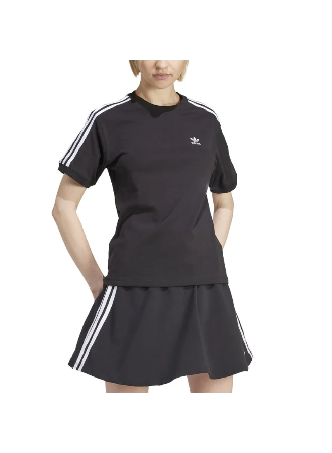 Adidas 3 STRIPE TEE Black Originals Women T-SHIRTS