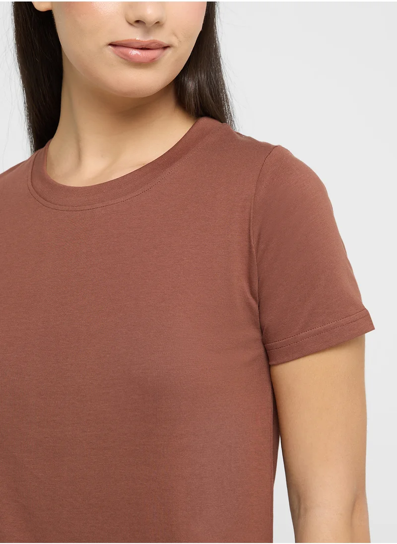 Ginger Basics Multipack Regular Crew Neck T-shirt