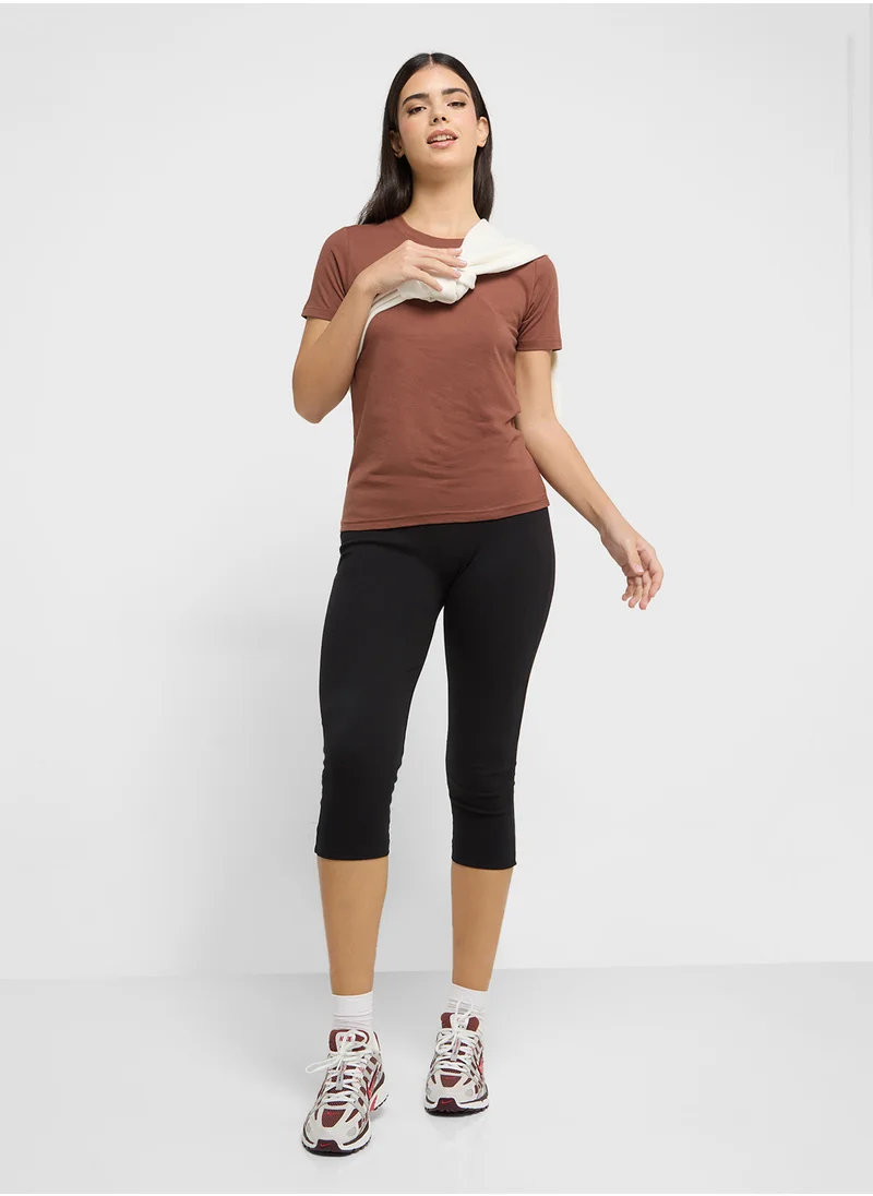 Ginger Basics Multipack Regular Crew Neck T-shirt