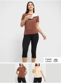 Ginger Basics Multipack Regular Crew Neck T-shirt  - Image 1