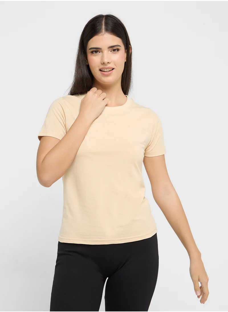 Ginger Basics Multipack Regular Crew Neck T-shirt