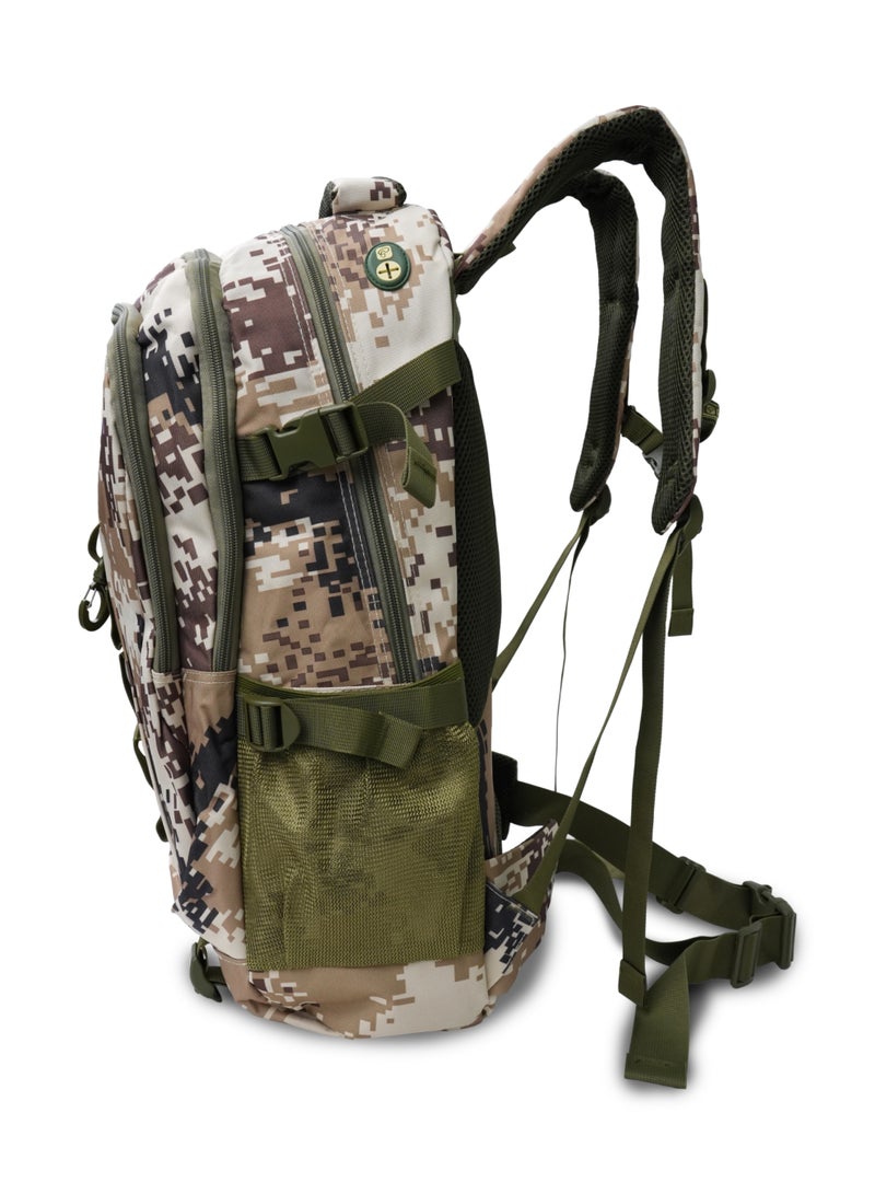 President Premium military backpack 20" inch waterproof with large capacity, Multifunction for Traveling, luggage, and Sports Model-8817 ( LIGHT RED ) - Image 3