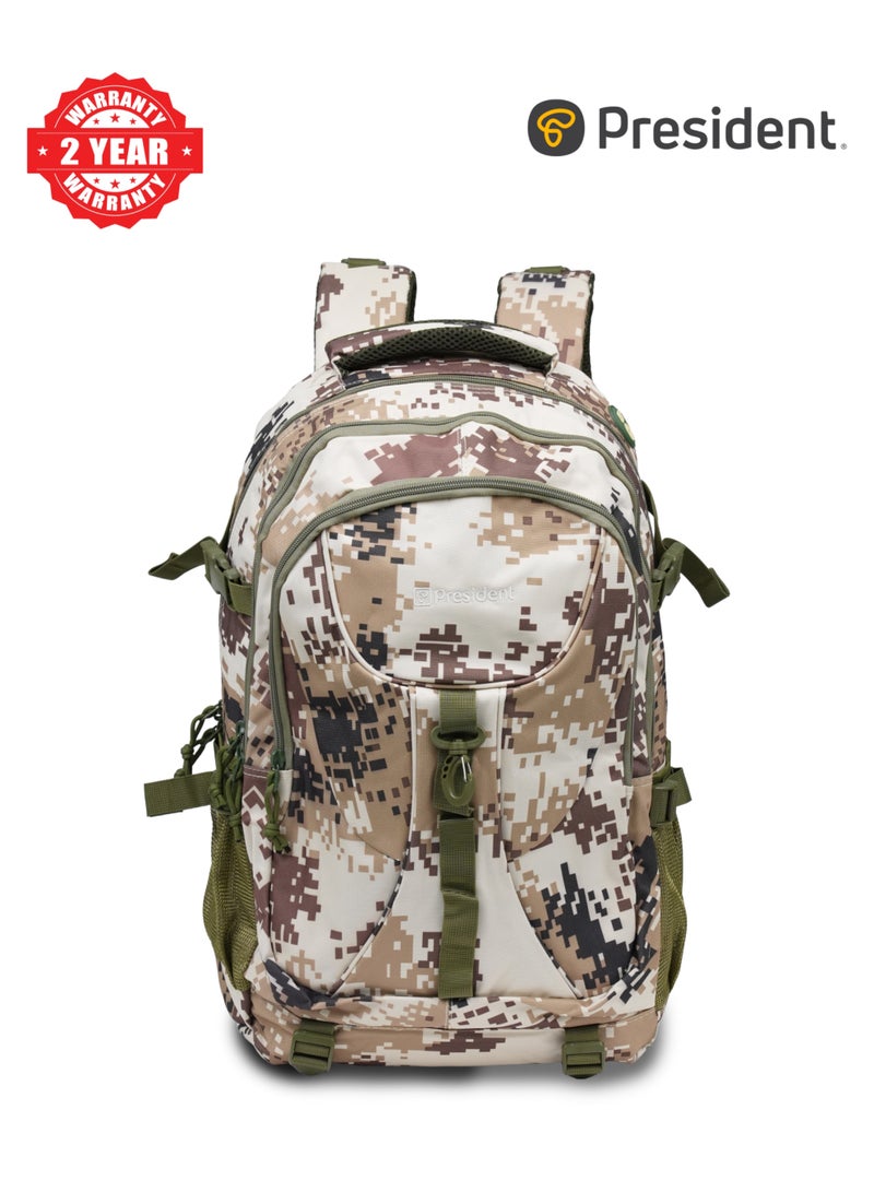 President Premium military backpack 20" inch waterproof with large capacity, Multifunction for Traveling, luggage, and Sports Model-8817 ( LIGHT RED ) - Image 1