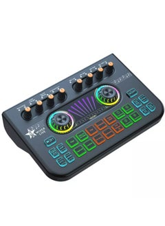 Generic X3 Streaming Mixer with Audio Interface BT SoundBoard Voice Changer Sound Card, Studio Beginner Podcast Mixer Equipment for PC Phone Live Streaming Podcasting Recording  - Image 3