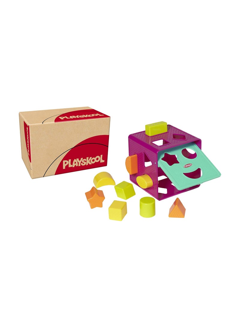 PLAYSKOOL Form Fitter, Shape Sorter: Ages from 18 months: Classic Toy Provides Opportunities for Baby and Toddler to Practise Fine Motor Skills and Matching - Image 2