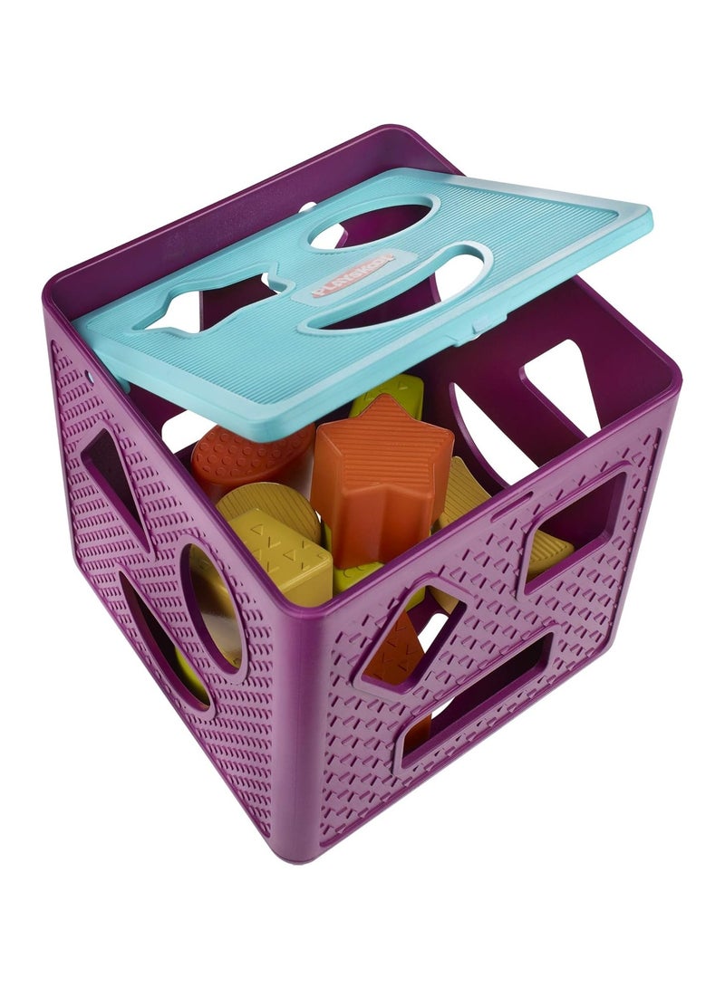 PLAYSKOOL Form Fitter, Shape Sorter: Ages from 18 months: Classic Toy Provides Opportunities for Baby and Toddler to Practise Fine Motor Skills and Matching - Image 3