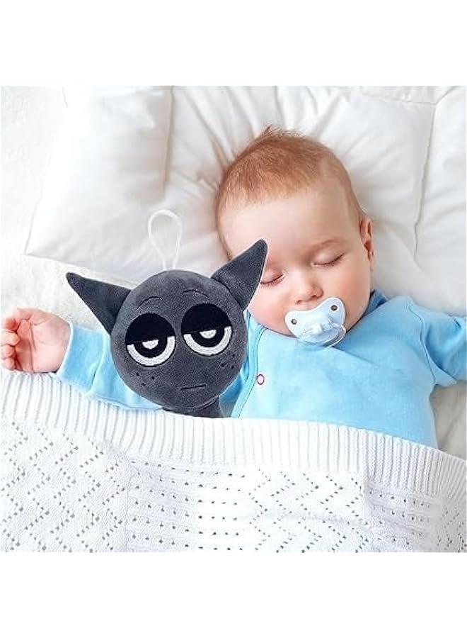 Arabest Sprunki Game Plush, Sprunki Toys Plush,Soft Stuffed Animal Pillow Doll  Birthday Gifts for Adult Kids(Grey)  - Image 4