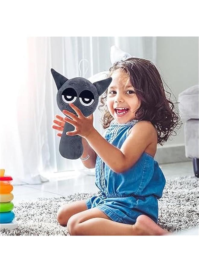 Arabest Sprunki Game Plush, Sprunki Toys Plush,Soft Stuffed Animal Pillow Doll  Birthday Gifts for Adult Kids(Grey)  - Image 3