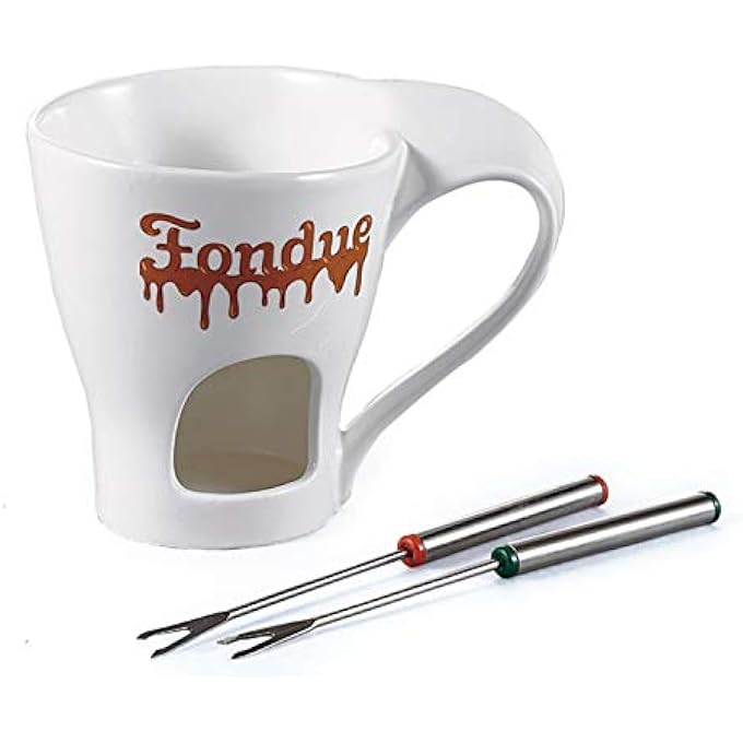 Shallow Porcelain Fondue Cup ScFon126S - Image 1