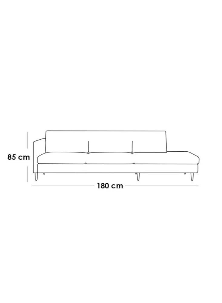 Betak Two seat sofa  suede wood and velvet - Dark blue - Image 2