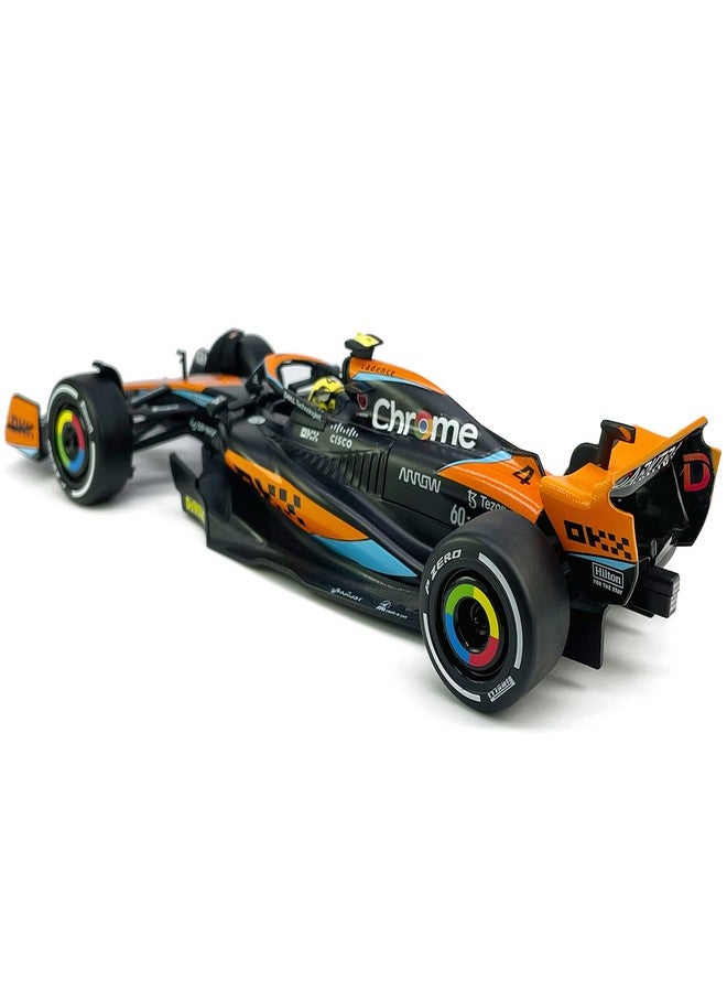 VIIGER 1:24 Scale F1 McLaren MCL60 Model Toy Car Metal Diecast Toy Vehicle, Formula 1 Team 2023 Australian Grand Prix, Lando Norris 4, Toys for Boys Kids Gifts, Men Collection, Home Office Décor, Black - Image 4