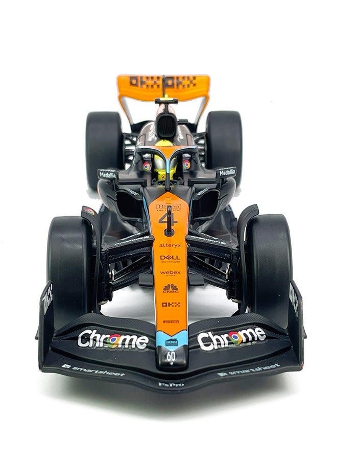 VIIGER 1:24 Scale F1 McLaren MCL60 Model Toy Car Metal Diecast Toy Vehicle, Formula 1 Team 2023 Australian Grand Prix, Lando Norris 4, Toys for Boys Kids Gifts, Men Collection, Home Office Décor, Black - Image 5