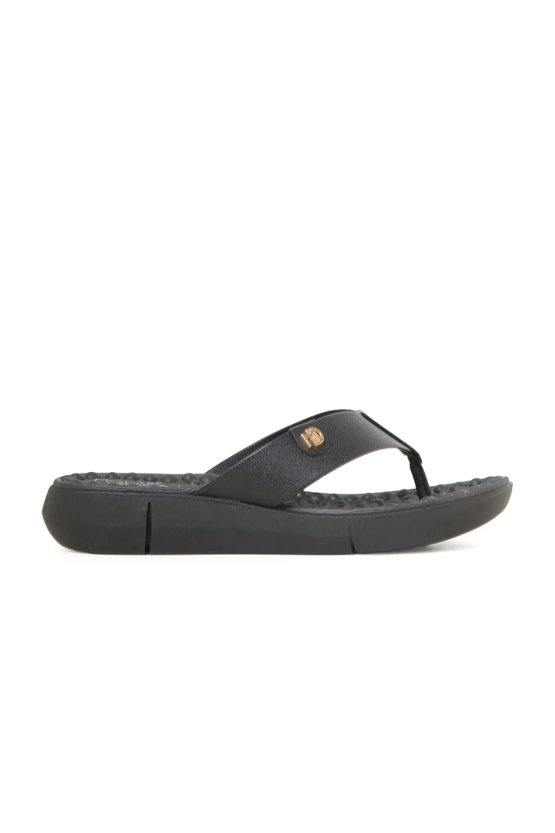 MODARE MODARE Ladies Flat Sandals in BLACK | Comfortable Everyday Footwear